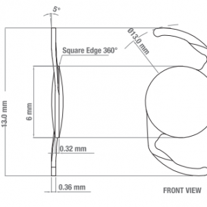 HfO 613 Hydrophobic IOL  O_Hydro  (Soleko)